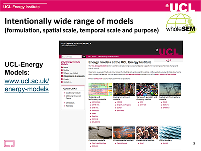Energy Modelling for UK Policy Insights: Successes, Failures, Lessons and Future Directions Energy Modelling for UK Policy Insights: Successes, Failures, Lessons and Future Directions